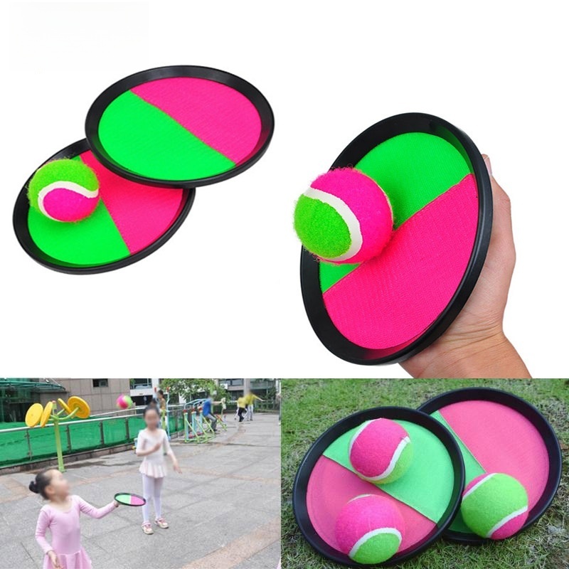 Catch Ball Velcro - 1Set Kids Sticky Ball Toy Set
