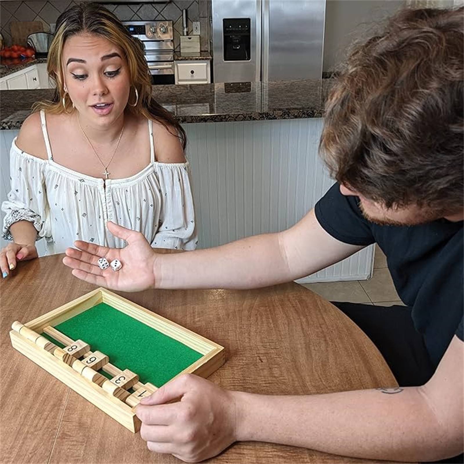 Close The Box Dice Board 2-4 P - Party Games For 3 People review and price