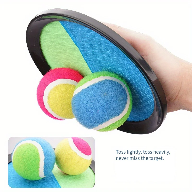 1 Set  Kids Sucker Sticky Ball - Catch Ball Velcro review and price