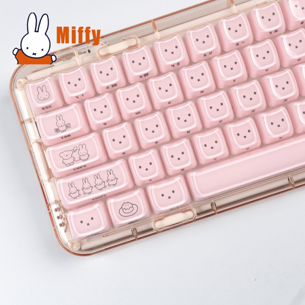 Kawaii Miffy Keycaps Cute Rabb - Party Games Pc review and price