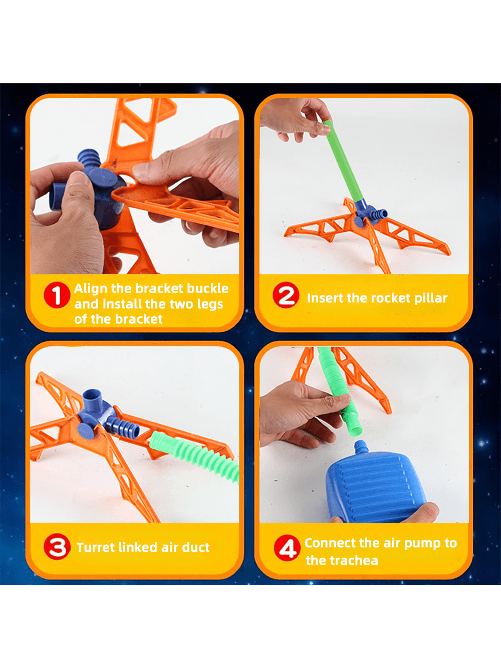 Kids' Rocket Pedal Launcher, O - Catch Ball Velcro review and price