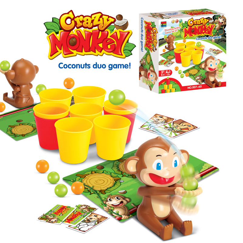Crazy Monkey Party Board Games - Party Games For 3 People review and price