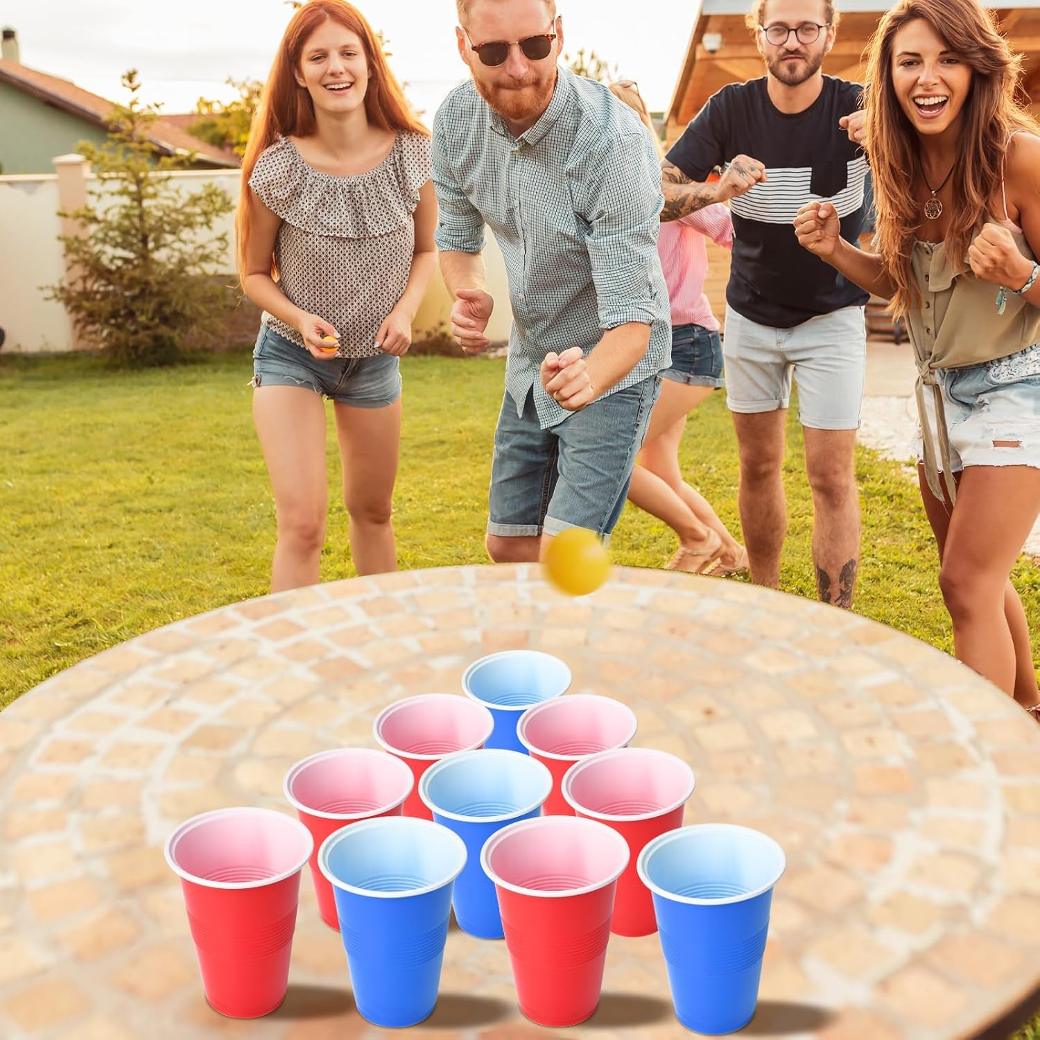 60 Packs 16 Oz Plastic Party C - Party Games Jenga review and price