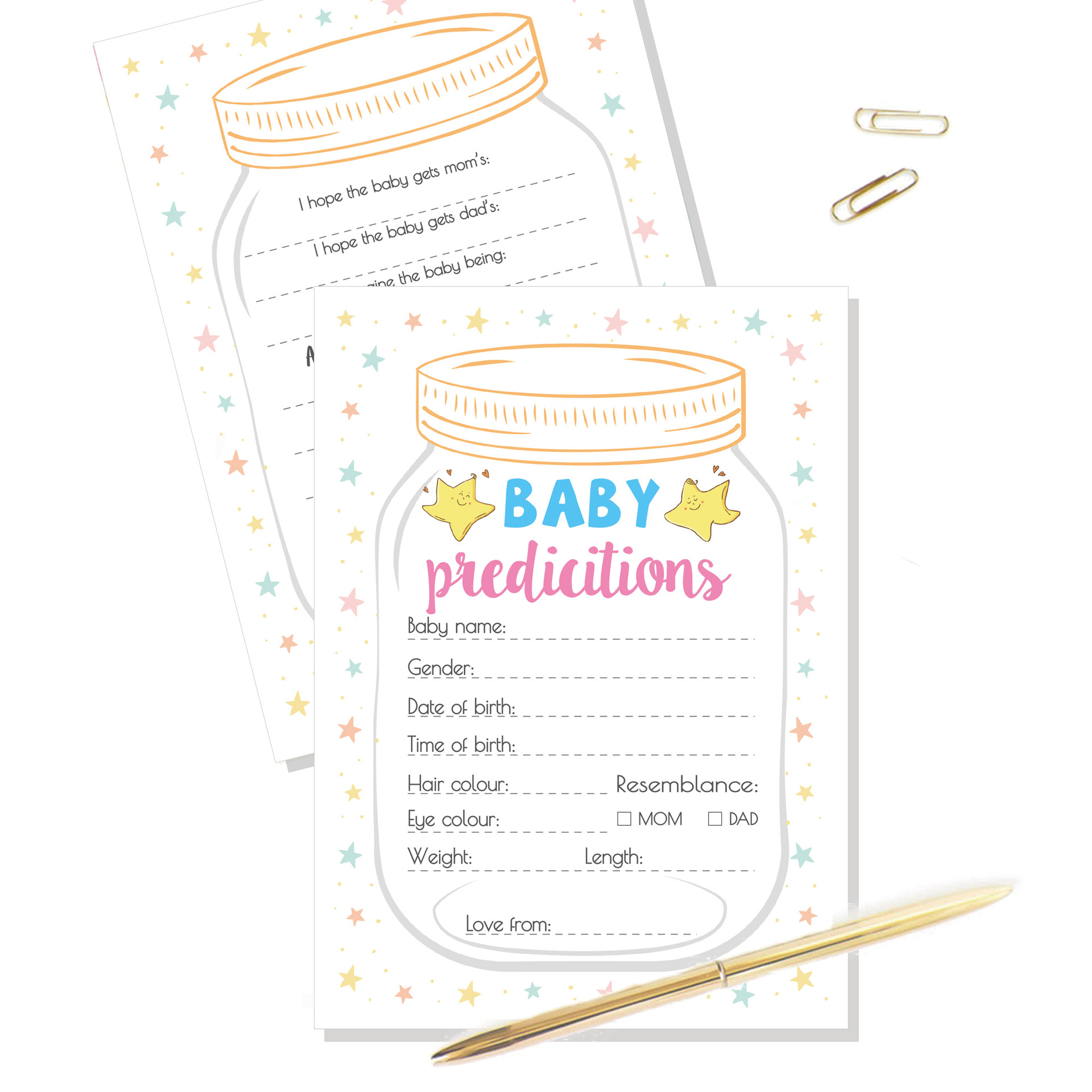 10pcs Gender Reveal Baby Showe - Party Games Group For Adults review and price