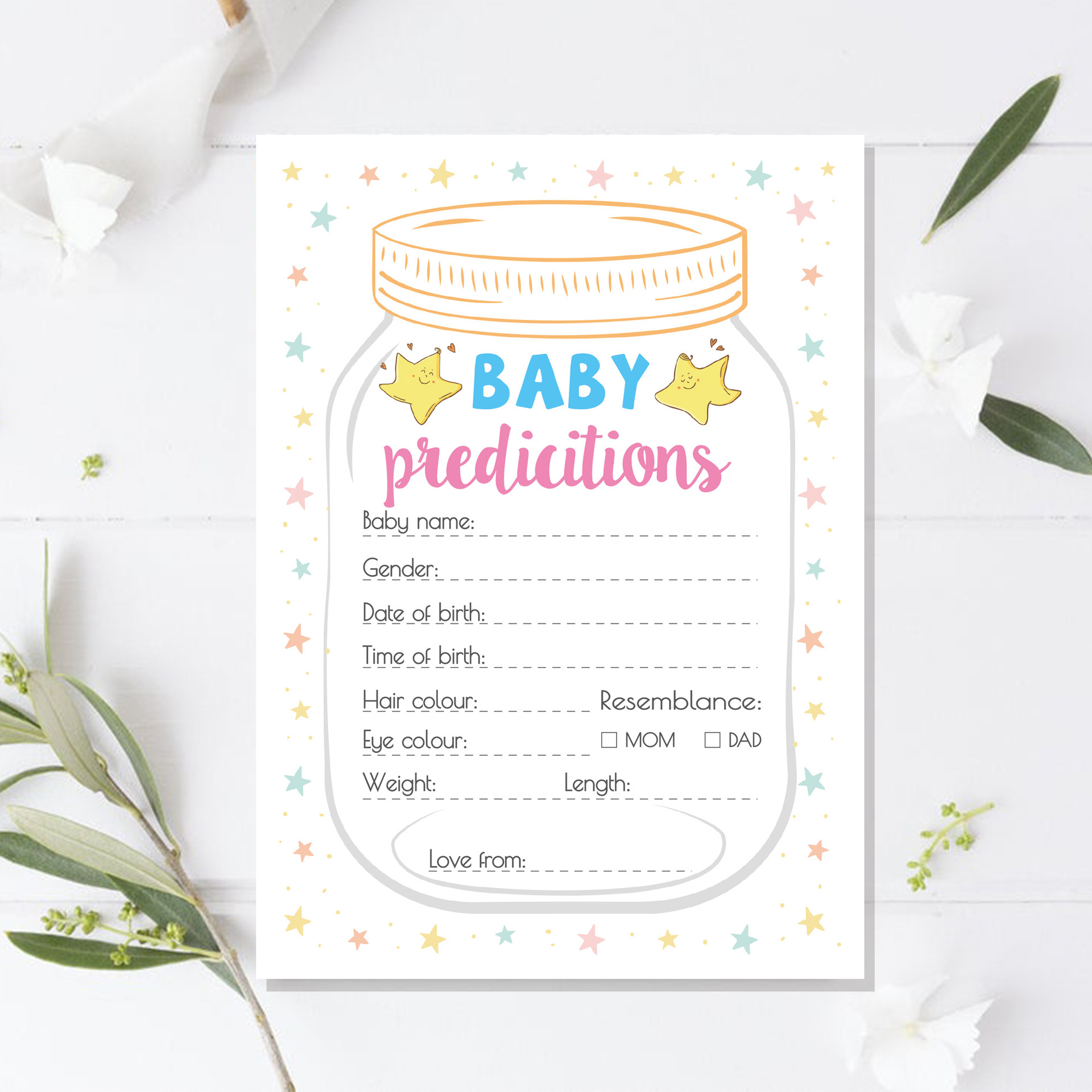 10pcs Gender Reveal Baby Showe - Party Games Group For Adults review and price