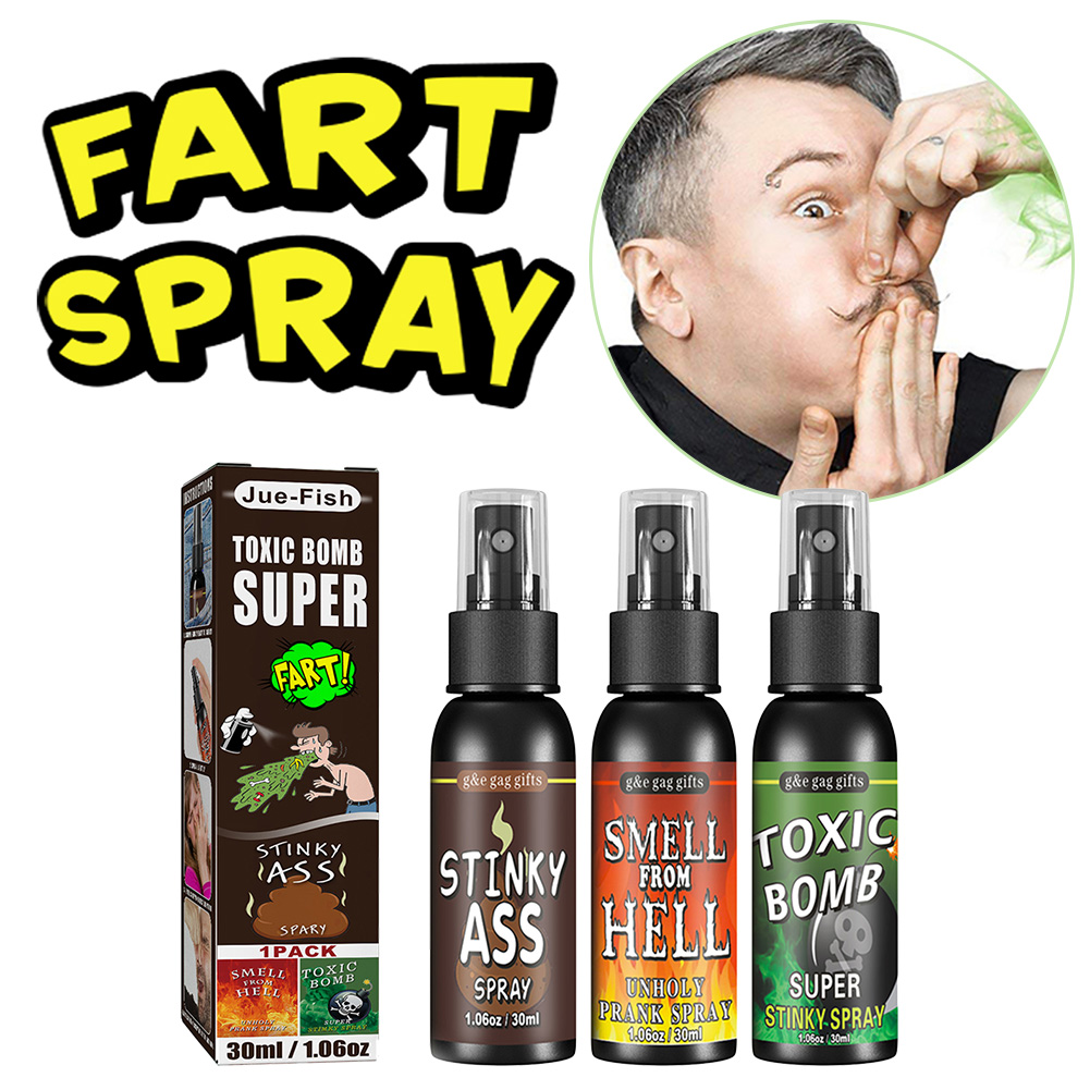 3pcs/set 30ml Liquid Fart Spra - Party Games Bomb review and price