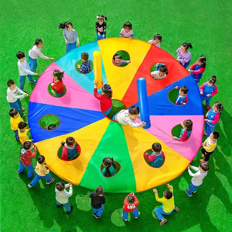 Rainbow Parachute Knock Gopher - Party Games Group For Adults review and price