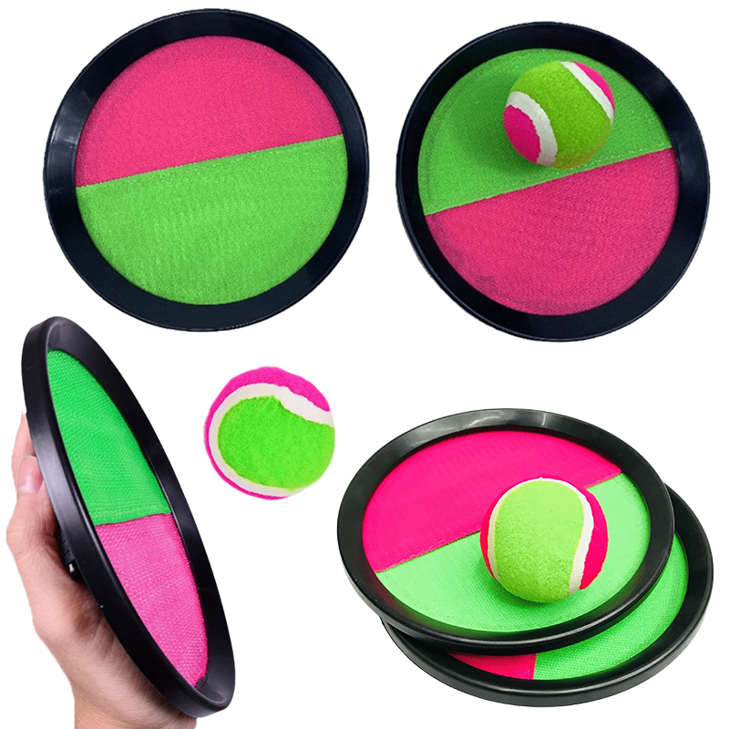 Sticky Ball Toy Set Kids Color - Catch Ball Velcro review and price