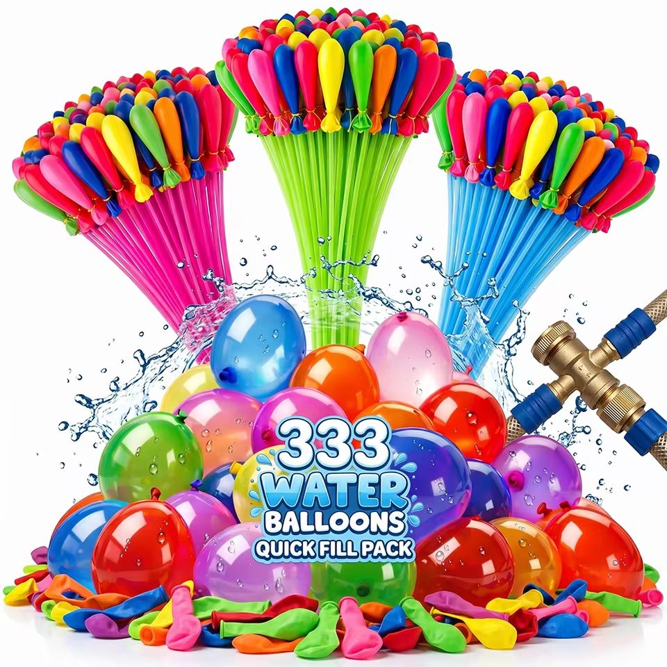 333Pcs Quick Fill Water Balloo - Party Games Bomb review and price
