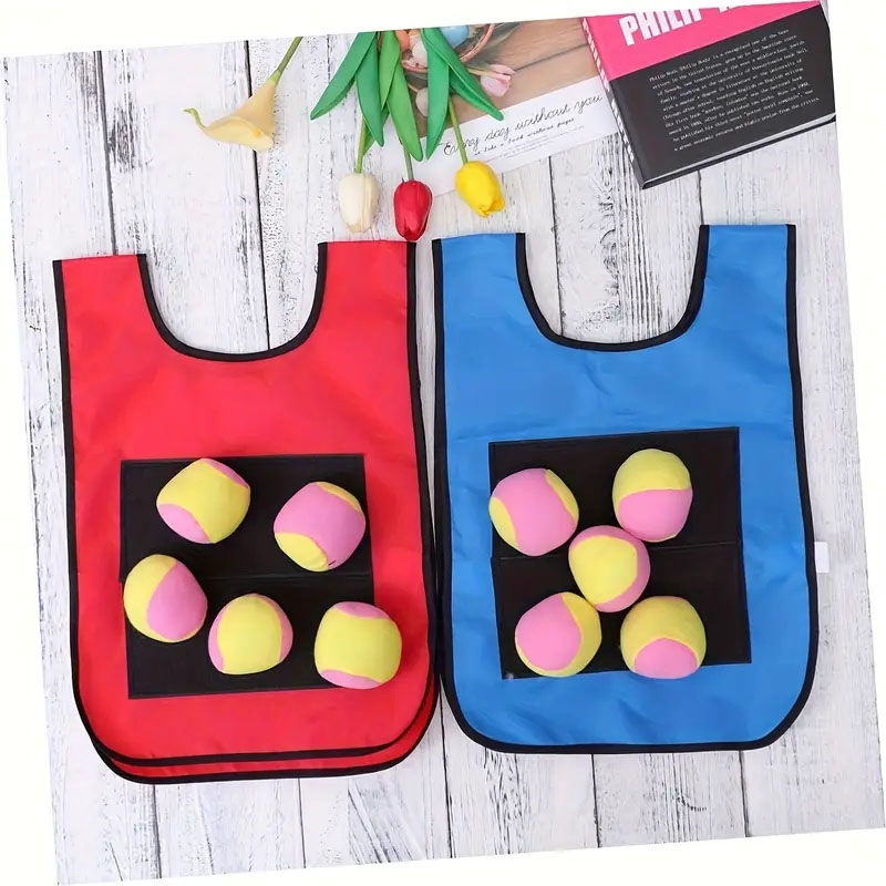 Outdoor Sport Game Props Vest  - Catch Ball Velcro review and price