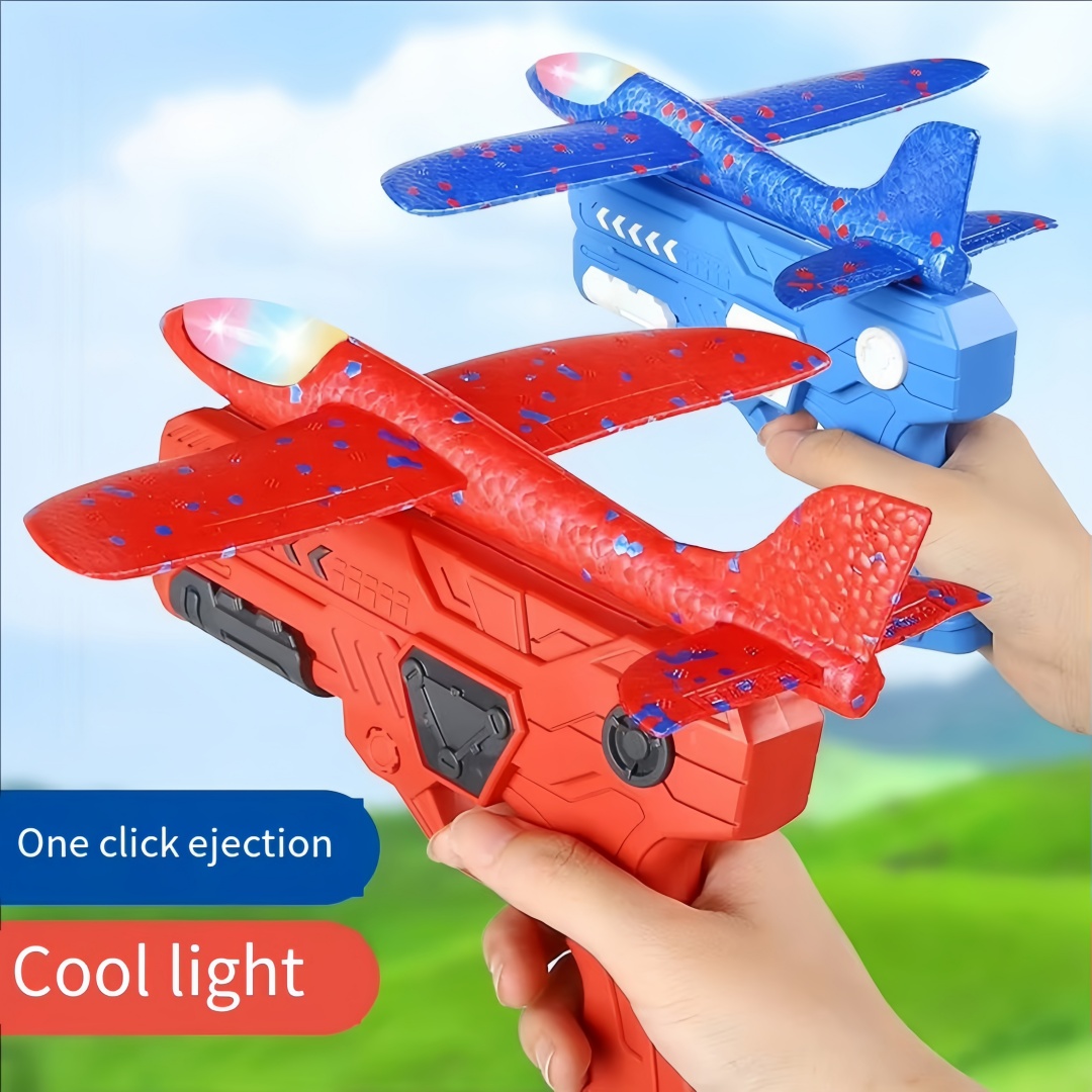 Foam Plane Gun Launcher Popula - Catch Ball Velcro review and price
