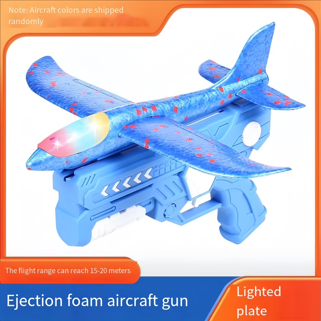 Foam Plane Gun Launcher Popula - Catch Ball Velcro review and price