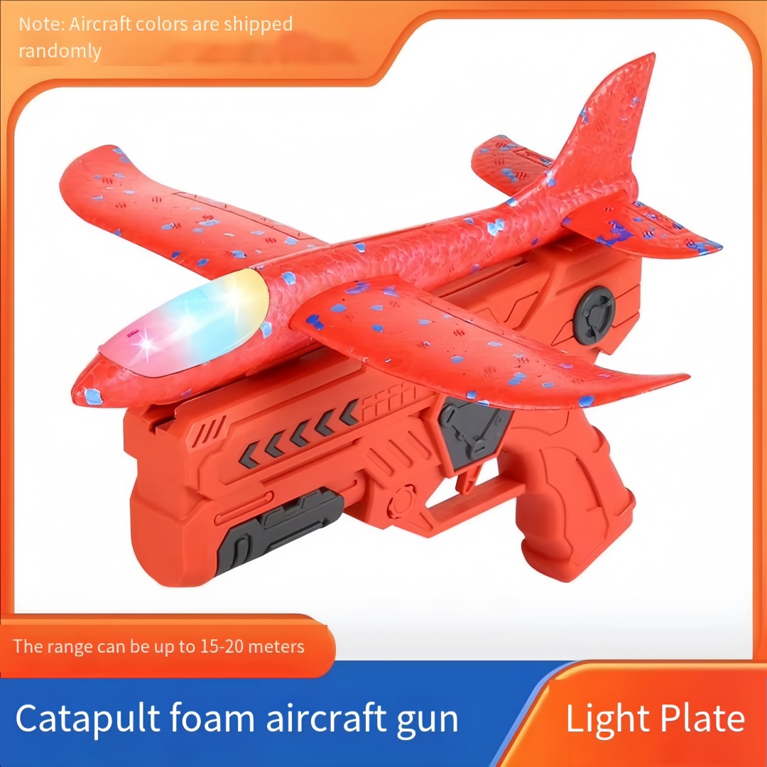 Foam Plane Gun Launcher Popula - Catch Ball Velcro review and price