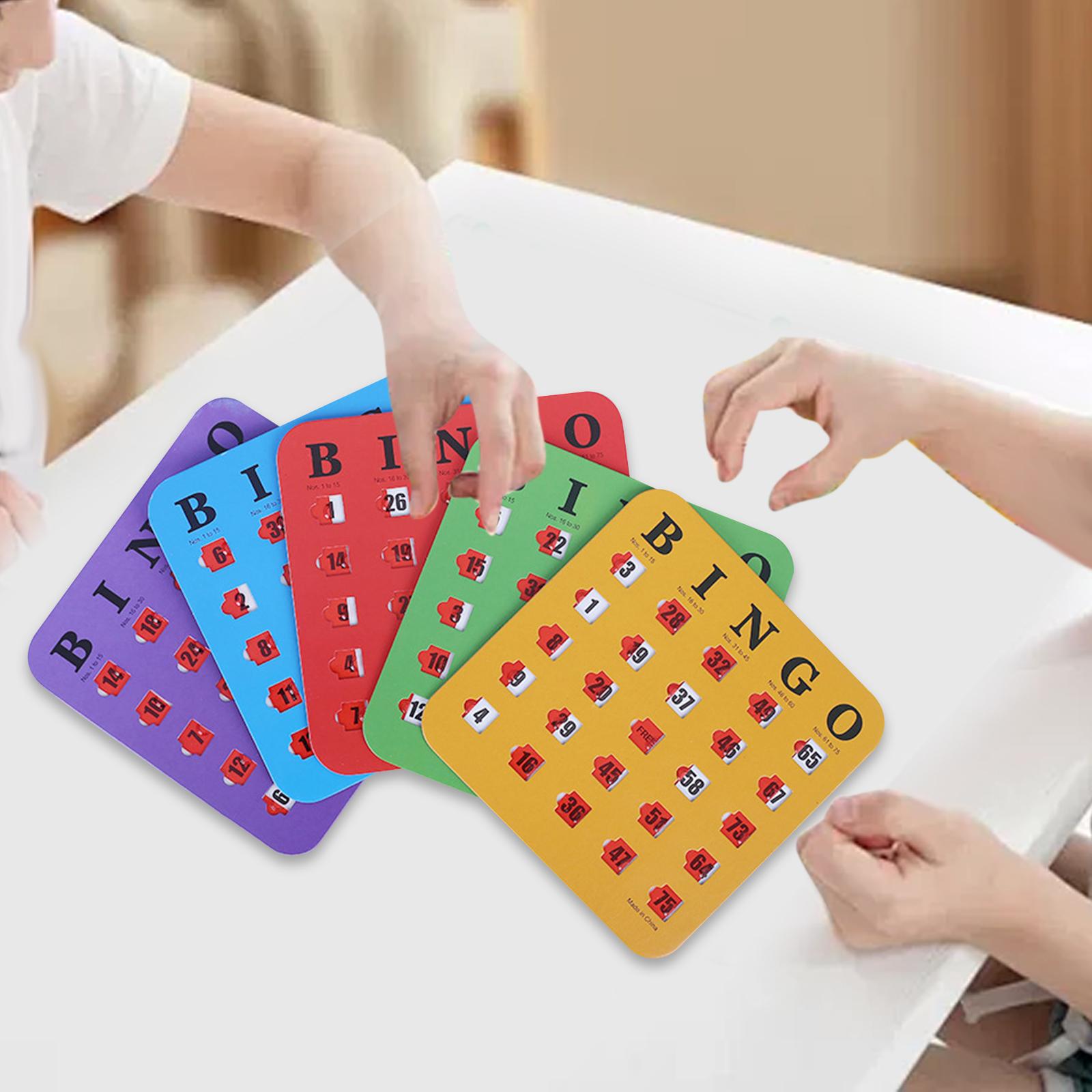 5 Pieces Large Print Bingo Car - Party Games Group For Adults review and price