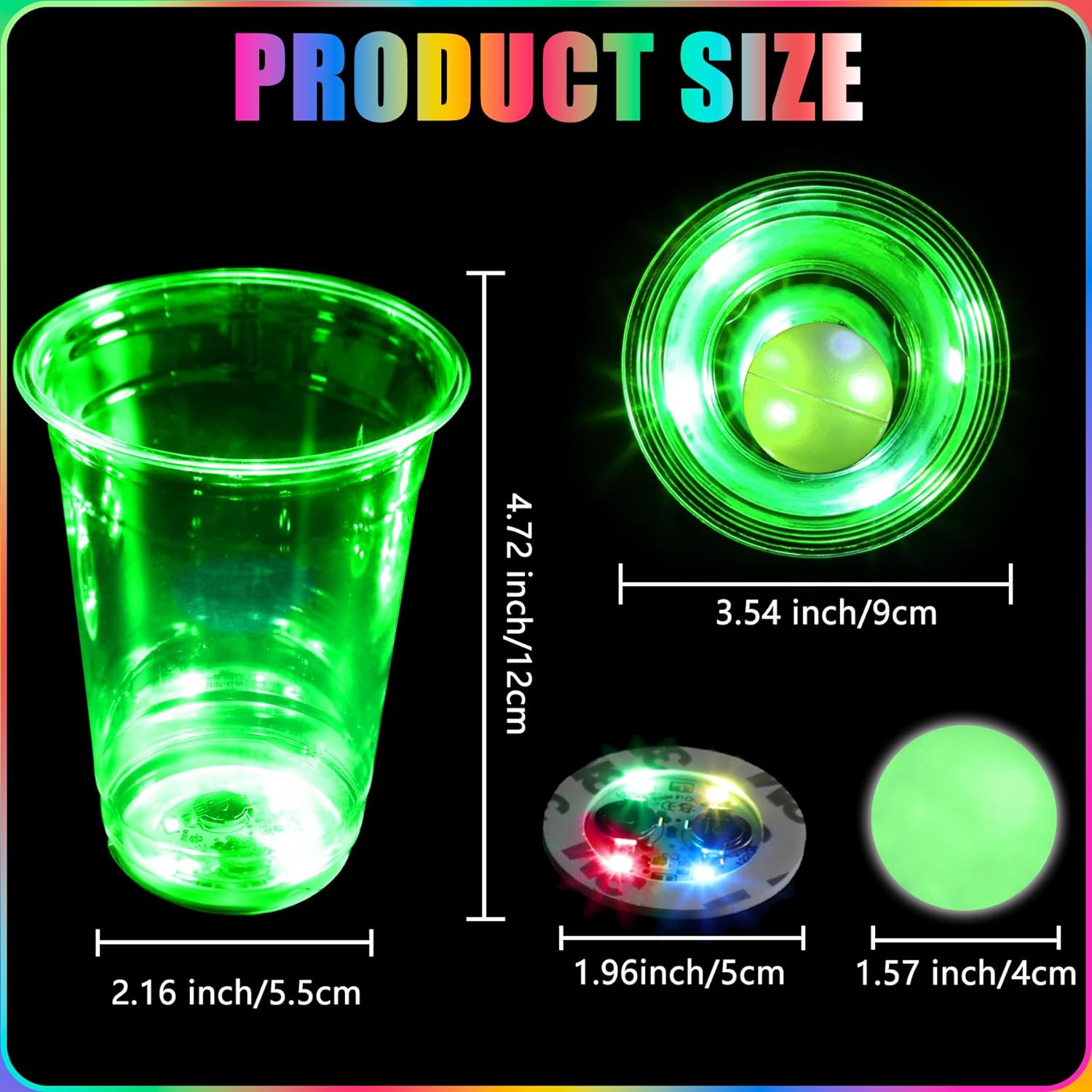 Glowing Party Beer Pong Game L - Party Games Jenga review and price