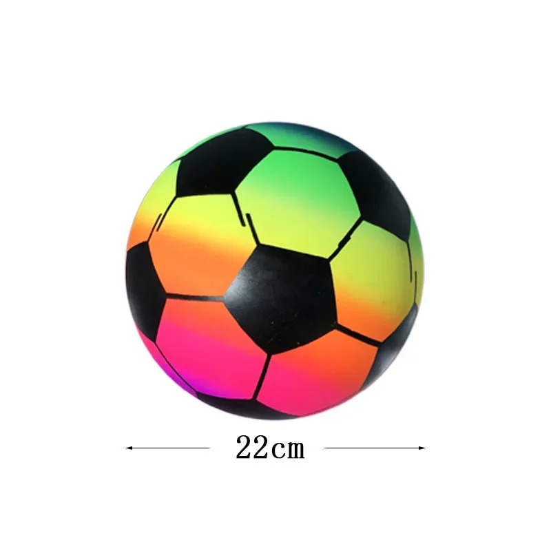 1pc Elastic Rainbow Ball Soft  - Catch Ball Velcro review and price