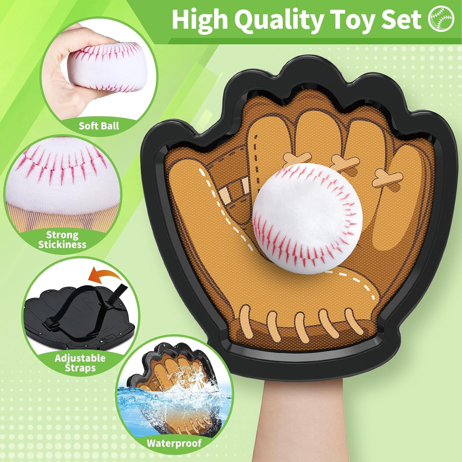 Catch and Toss Ball Game Set S - Catch Ball Velcro review and price