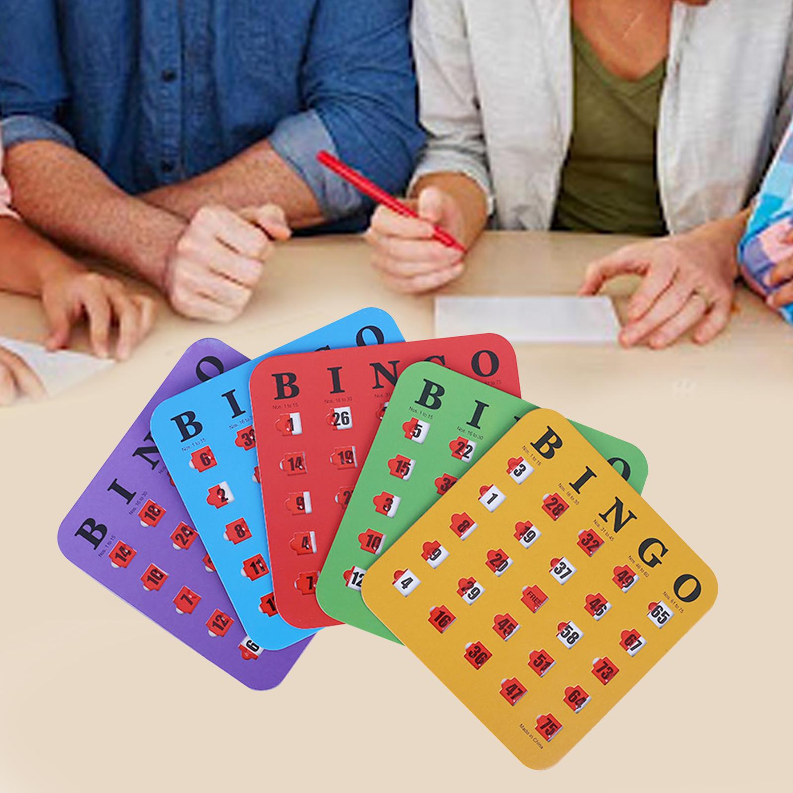 5 Pieces Large Print Bingo Car - Party Games Group For Adults review and price