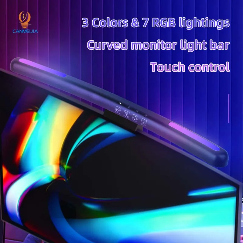 Curved LED Monitor Light Bar U - Party Games Pc review and price